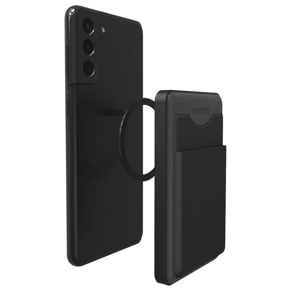 Mophie Snap Plus MagSafe Juice Pack Mini Wallet Wireless Charging Power Bank in Black, , large