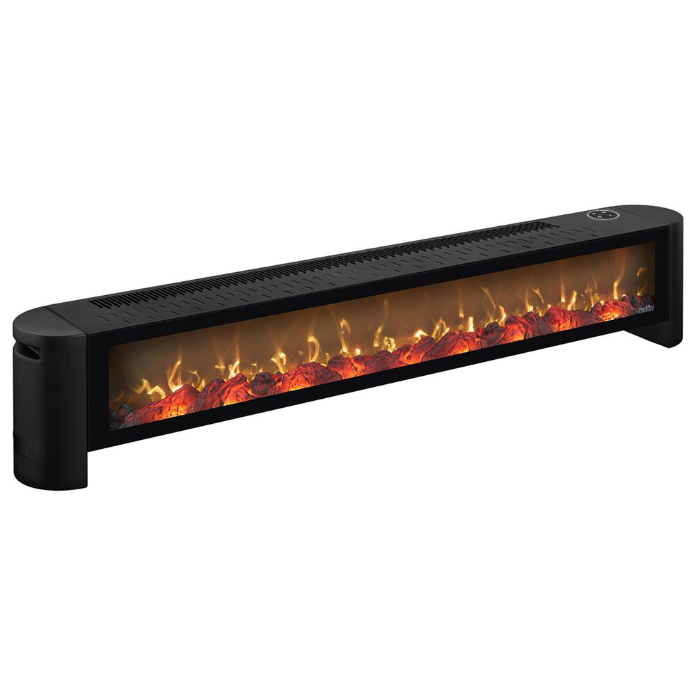Classic Flame Duraflame 1500-Watt Electric Baseboard Space Heater with Thermostat and Remote Control, , large