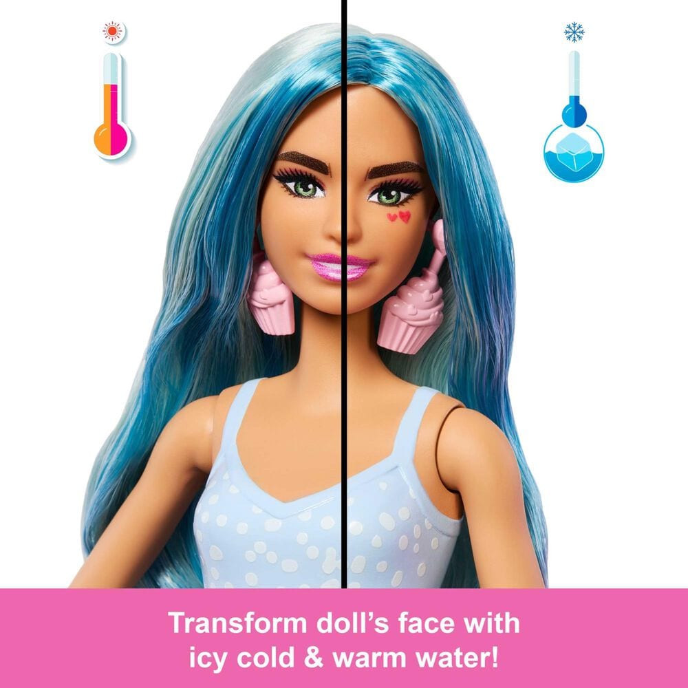 Barbie Pop Reveal Sweet Treat Series Doll and Accessory Set - Cool Cupcake in Blue, , large