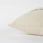 Rizzy Home Transitional Sentiment 20" Down Filled Pillow in Natural, , large