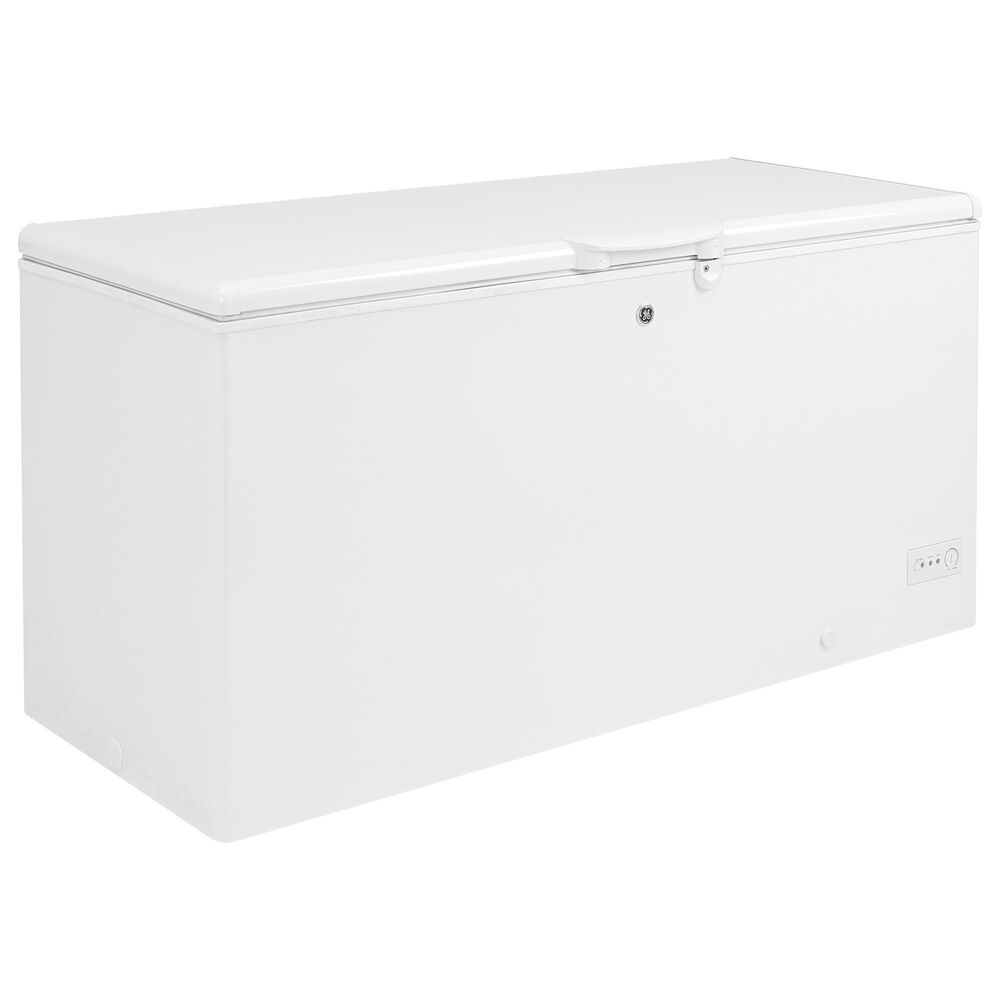 GE Appliances 15.7 Cu. Ft. Manual Defrost Chest Freezer in White, , large