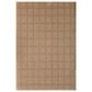Central Oriental Santorini Regular Plaid 7"10" x 9"10" Natural and Earth Area Rug, , large