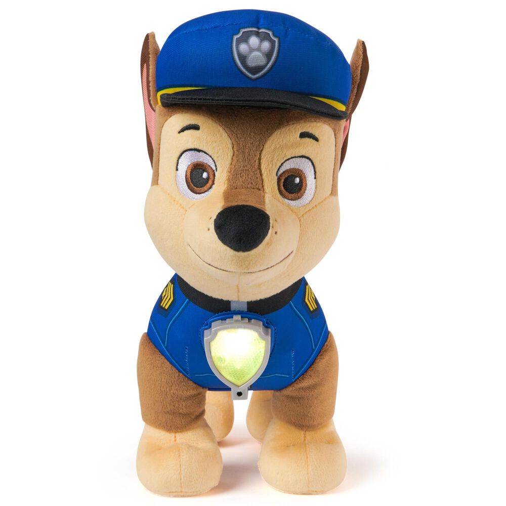 PAW Patrol Interactive Chase Plush, , large