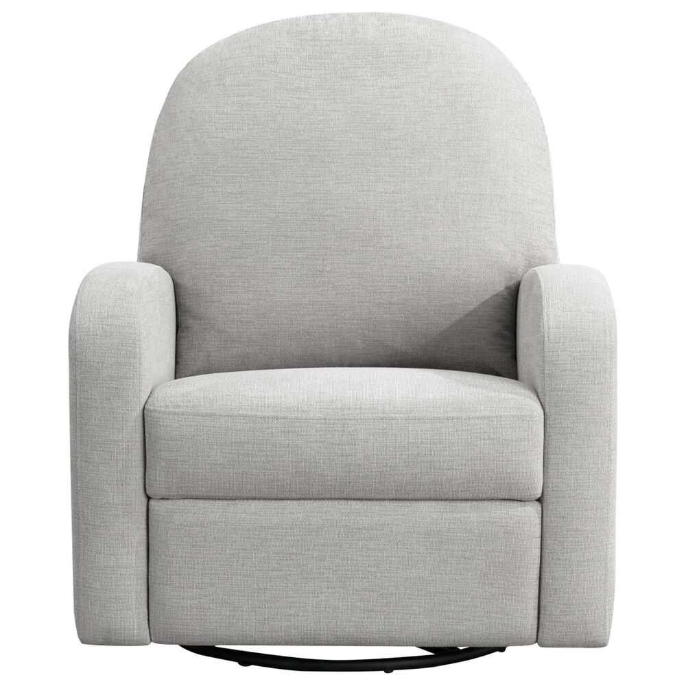 Lifestyle Solutions Paloma Manual Swivel Rocker Recliner in Light Grey, , large