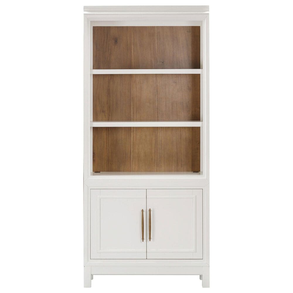 Riva Ridge Alexander 2-Door Bookcase in White, , large