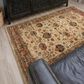 Karastan Spice Market Koyna Cream 12" x 15" Area Rug, , large