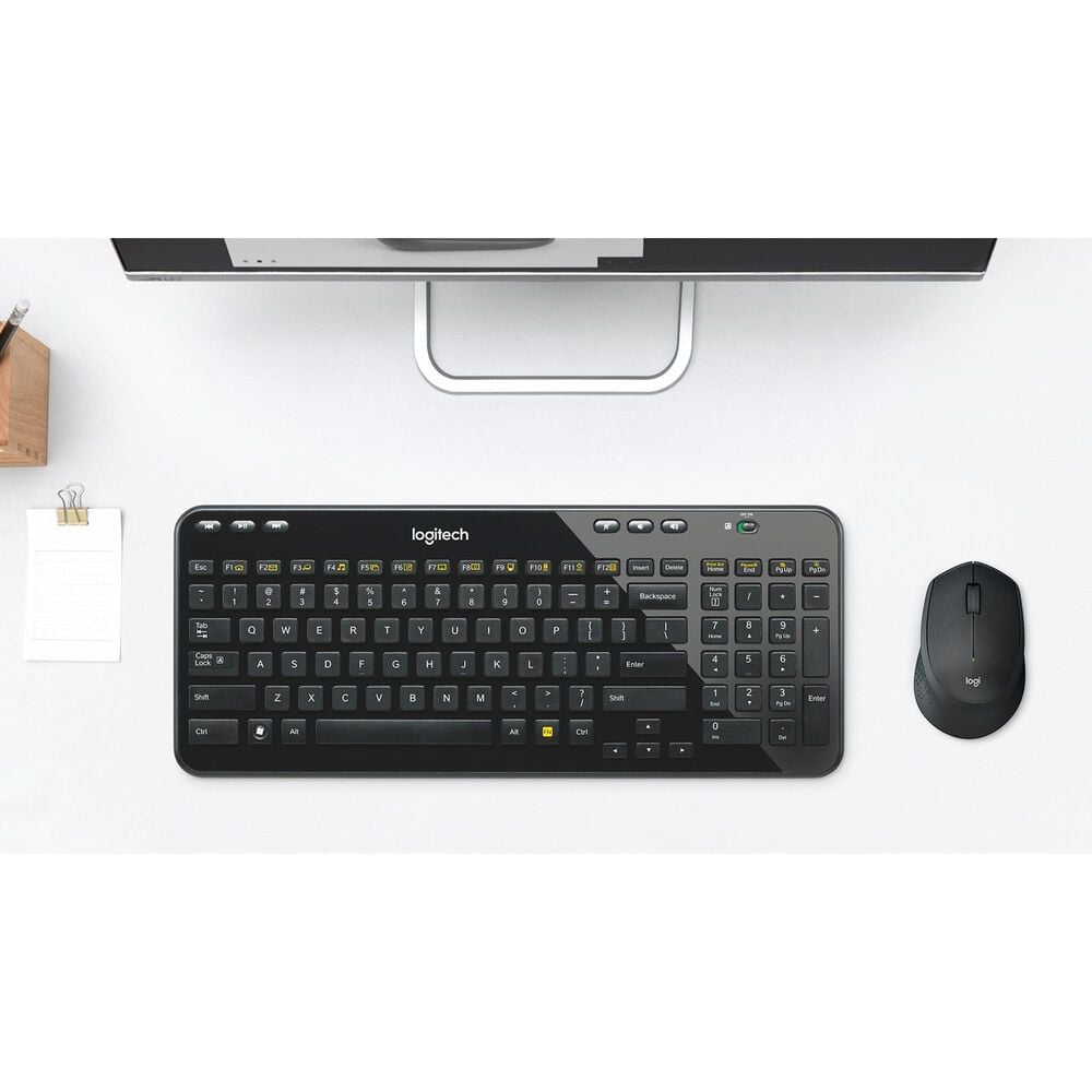 Logitech M330 Silent Wireless Mouse in Black, , large