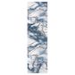Safavieh Craft 2"3" x 22" Grey and Blue Runner, , large