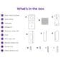 Roku Video Doorbell and Chime with 1080p HD Night Vision in White, , large