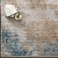 Surya Solar 6"7" x 9"6" Sky Blue, Dark Blue, Saffron, White, Gray and Charcoal Area Rug, , large