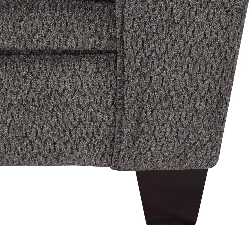 Moore Furniture Eastbrook Stationary Sofa and Loveseat Set in Shasta Charcoal, , large