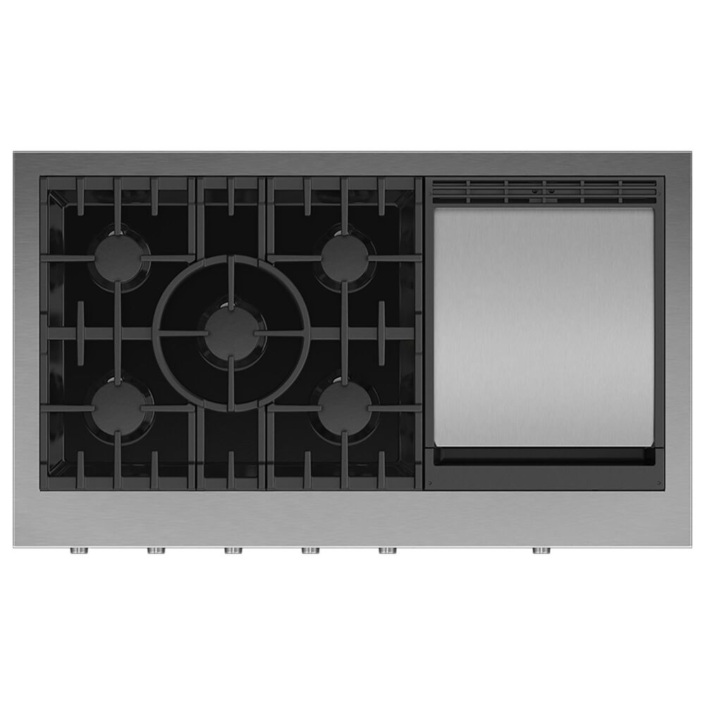 Fisher &amp; Paykel 48&quot; Liquid Propane Gas Rangetop with 5-Burner and Griddle in Stainless Steel, , large