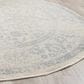 Safavieh Adirondack ADR109S-6R 6" x 6" Ivory/Slate Round Rug, , large