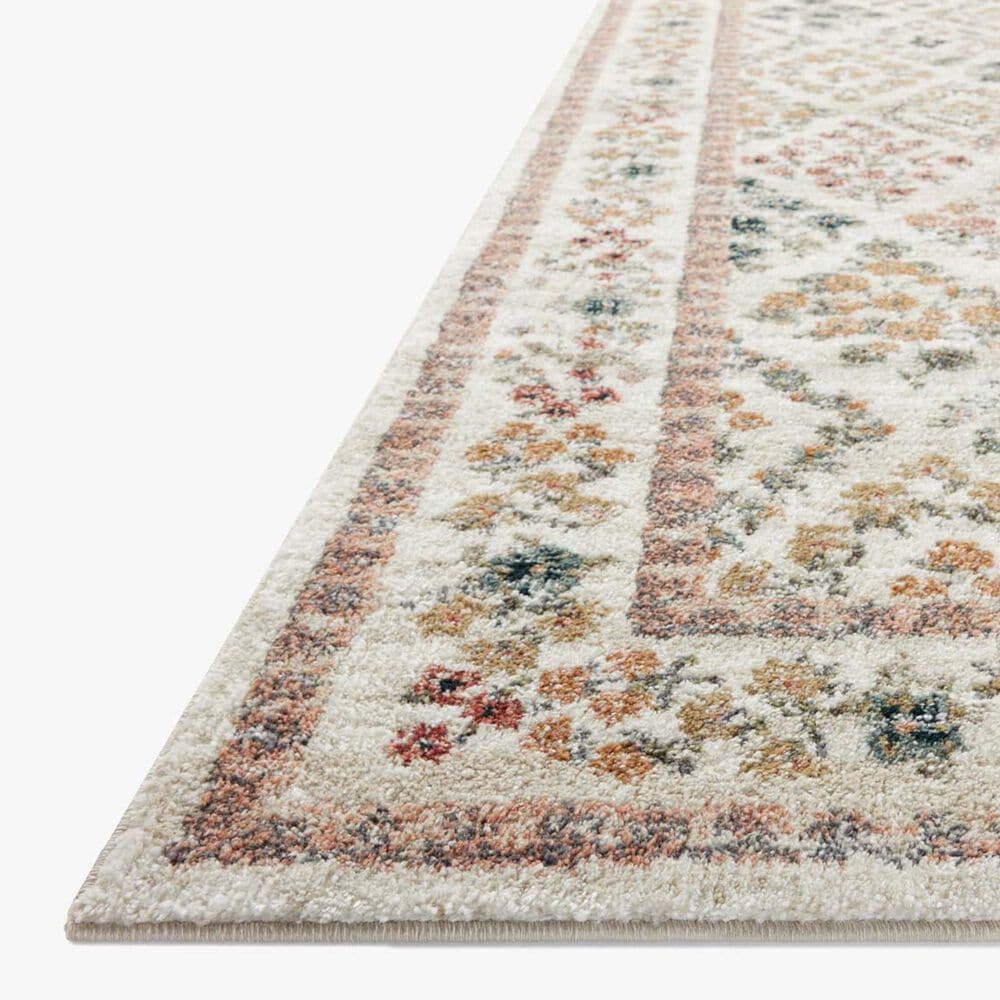 Rifle Paper Co Laurel Parquet 9&#39;2&quot; x 12&#39;2&quot; Cream Area Rug, , large