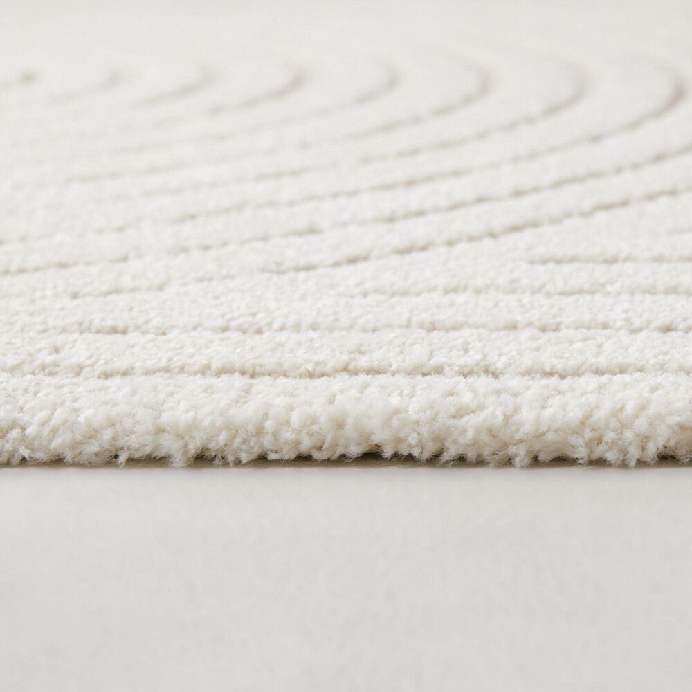 Balta Rugs Caserio 5&#39;3&quot; x 7&#39; Cream Area Rug, , large