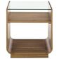 Safavieh Acres End Table in Dark Oak, , large
