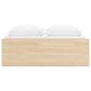 Ashley Onita Queen Platform Bed with 2 Side Storage in Natural, , large