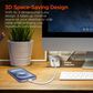 Hypercel Cube Multi-Port Power Strip with Extension Cord in White, , large
