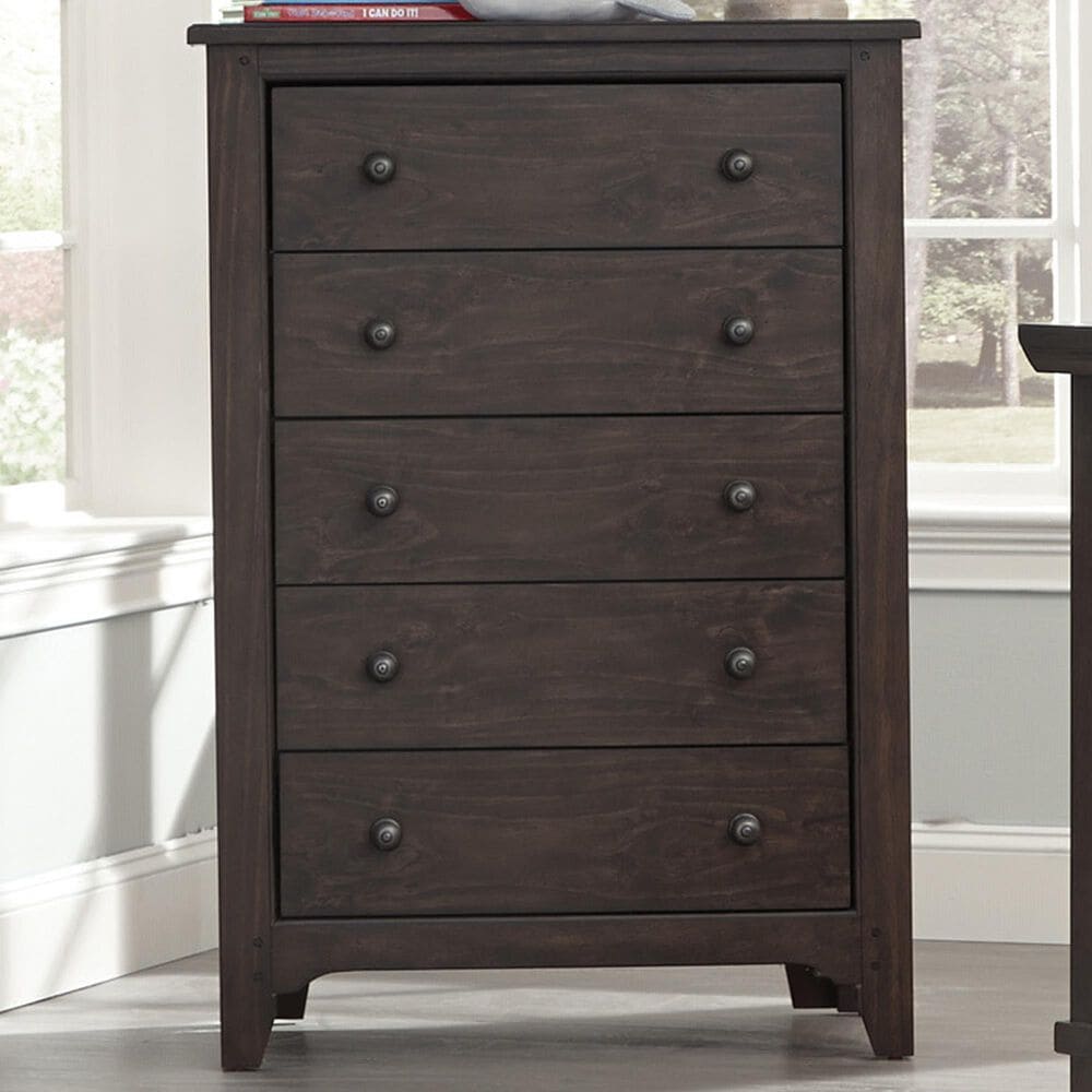 Eastern Shore Taylor 5-Drawer Chest in River Rock, , large