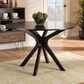 Baxton Studio Kenji 45" Dining Table in Dark Brown - Table Only, , large
