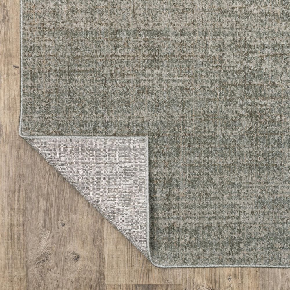 Oriental Weavers Mallory MAL01 Grey and Blue 3&#39;3&quot; x 5&#39; Area Rug, , large