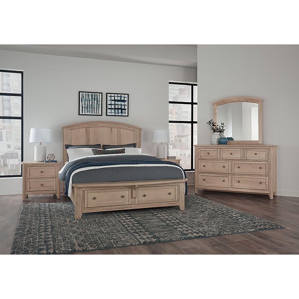 Viceray Collections Woodbridge 2-Drawer Nightstand in Clear Maple, , large