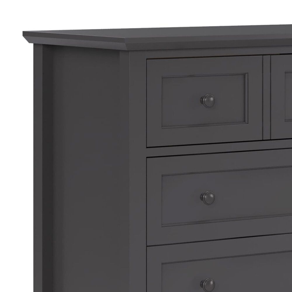 Urban Home Grace Dresser and Mirror in Raven Black, , large