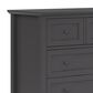 Urban Home Grace Dresser and Mirror in Raven Black, , large