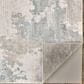 Feizy Prasad 3970F 8" x 11" Gray Area Rug, , large
