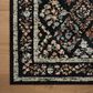 Rifle Paper Co. x Loloi Laurel Parquet 7"10" x 10" Black Area Rug, , large