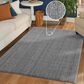 Radici USA Anzio 6" x 9" Steel Area Rug, , large