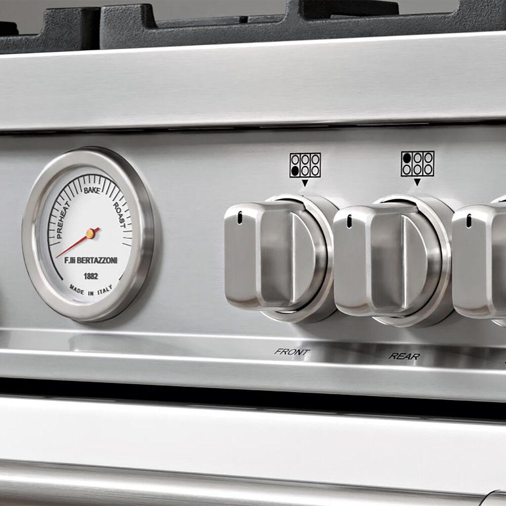 Bertazzoni Master 5.9 Cu.Ft. Gas Range in Nero Matt, , large