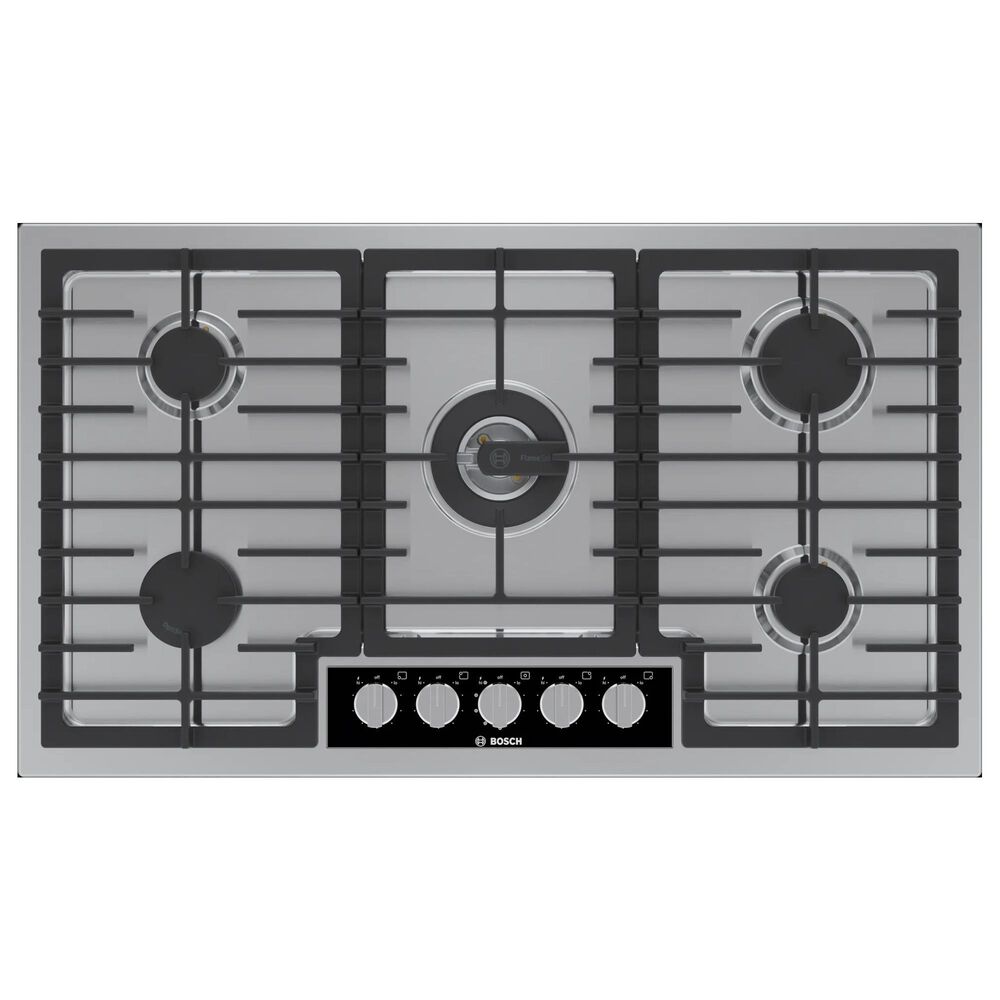 Bosch Benchmark 2-Piece Kitchen Package with 30&quot; Combination Oven and 36&quot; Gas Cooktop in Stainless Steel, , large