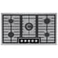 Bosch Benchmark 2-Piece Kitchen Package with 30" Combination Oven and 36" Gas Cooktop in Stainless Steel, , large