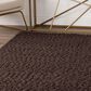Dalyn Rug Company Gorbea 8" x 10" Chocolate Area Rug, , large