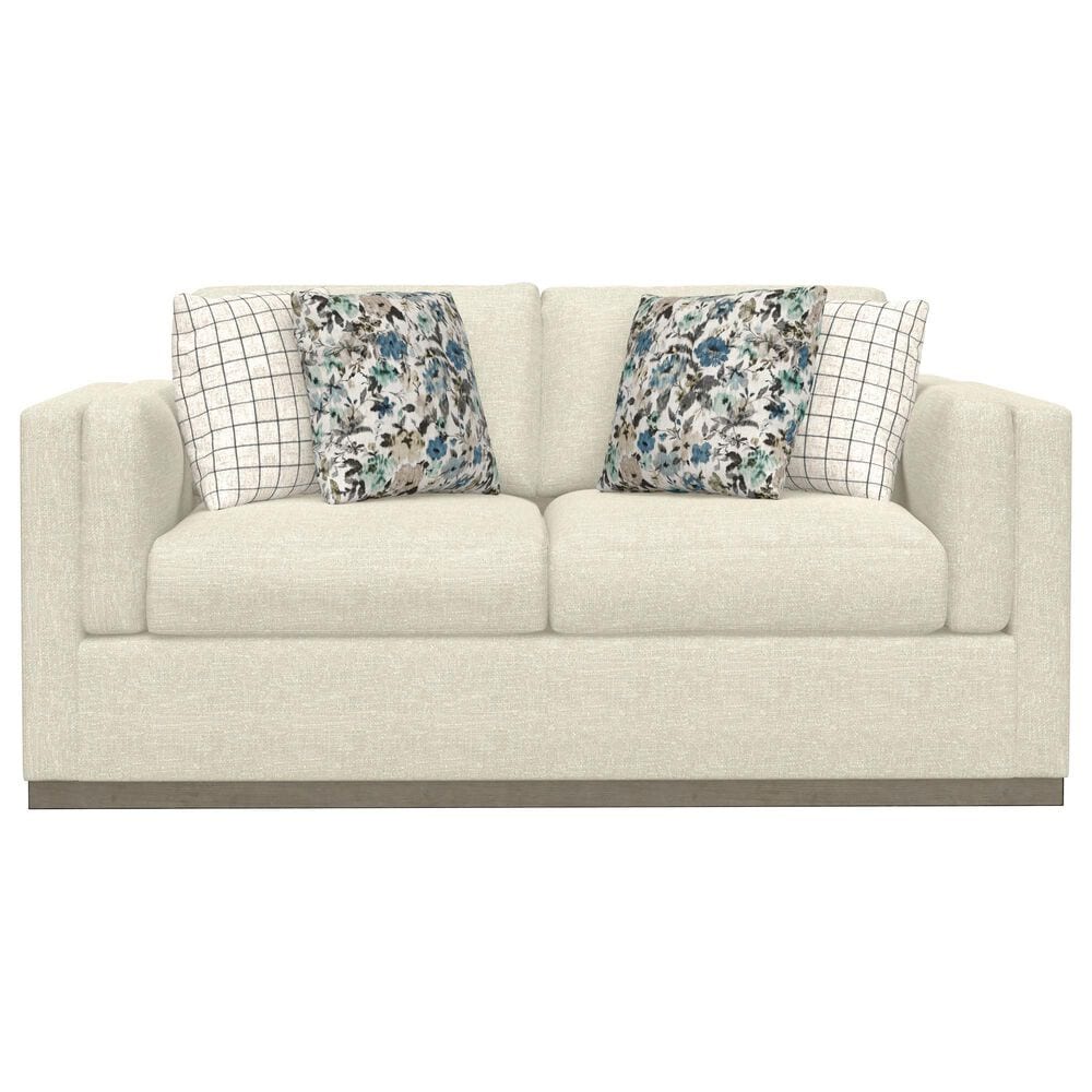Emerald Home Furnishings Cecily Stationary Loveseat in Cameo Cream, , large