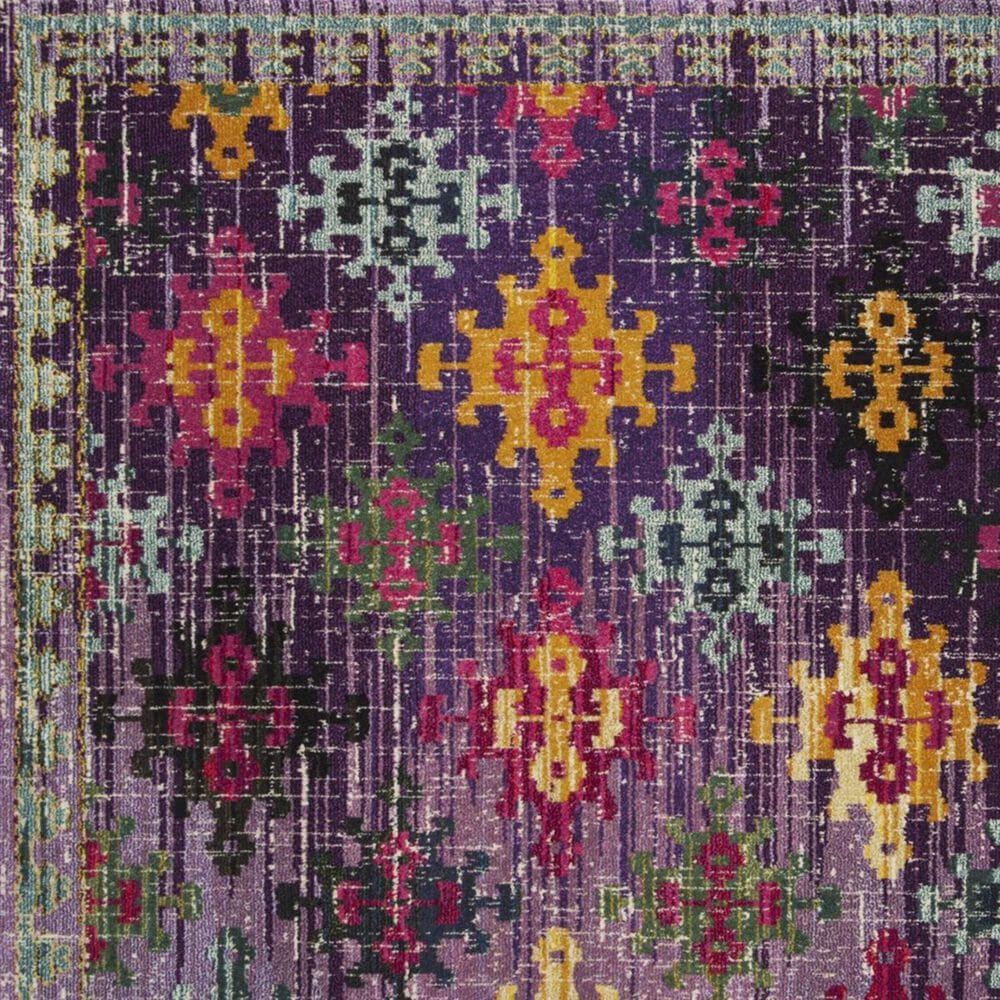 Safavieh Monaco MNC244P 2&#39;2&quot; x 8&#39; Purple Runner, , large