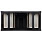 James Martin Vanities Brittany 48" Single Bathroom Vanity in Black Onyx with 3 cm Charcoal Soapstone Quartz Top and Rectangle Sink, , large