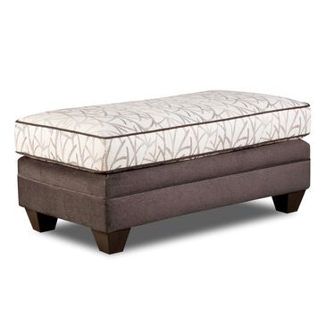 Southaven Cocktail Ottoman in 3810 Flannel, , large