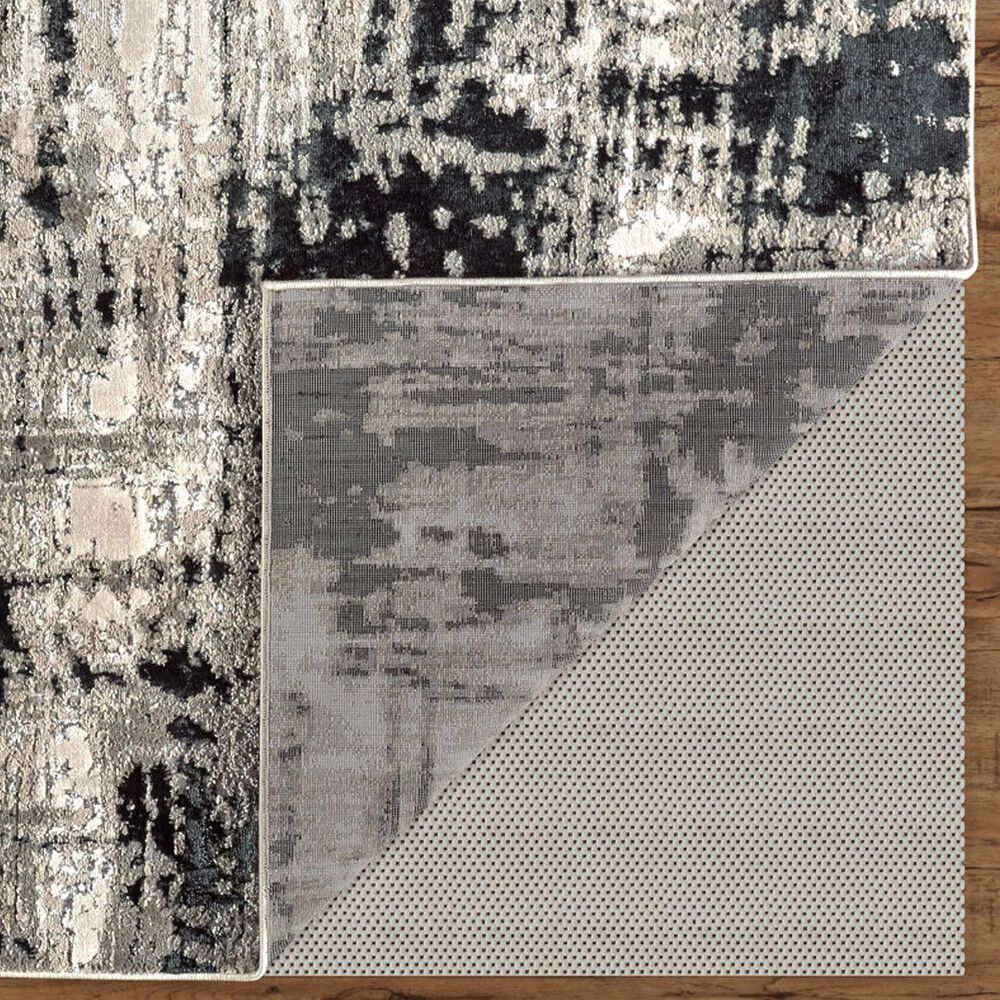 Feizy Micah 3&#39;11&quot; x 6&quot; Black Area Rug, , large