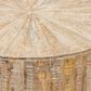 Crestview Collection Bengal Manor Round Cocktail Table in Whitewash, , large