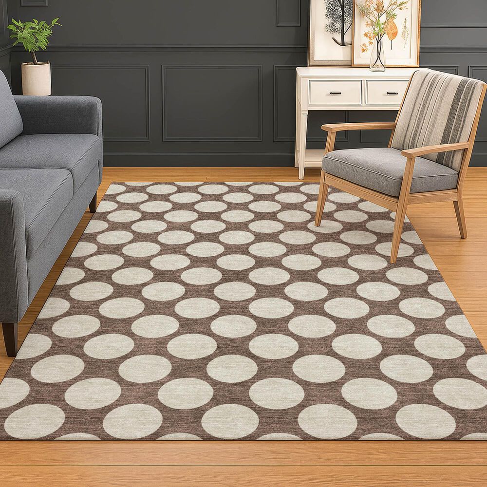 Dalyn Rug Company The Reserve TR13 Coffee 3&#39; x 5&#39; Indoor/Outdoor Area Rug, , large