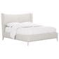 Vantage Mezzanine Queen Upholstered Shelter Bed in Dove Gray, , large