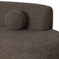 Blue River Oakland Stationary 3-Seater Sofa in Salted Brown Velvet, , large