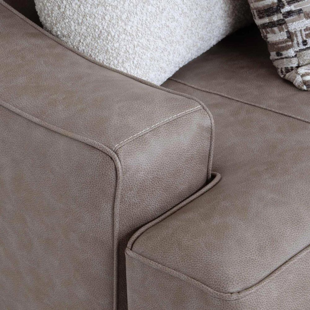 Moore Furniture Granger Stationary Loveseat in Duvall Greige, , large