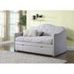 Pacific Landing Upholstered Daybed with Trundle in Pearl White, , large