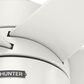 Hunter Solaria 60" Outdoor Ceiling Fan with LED Light in Fresh White, , large