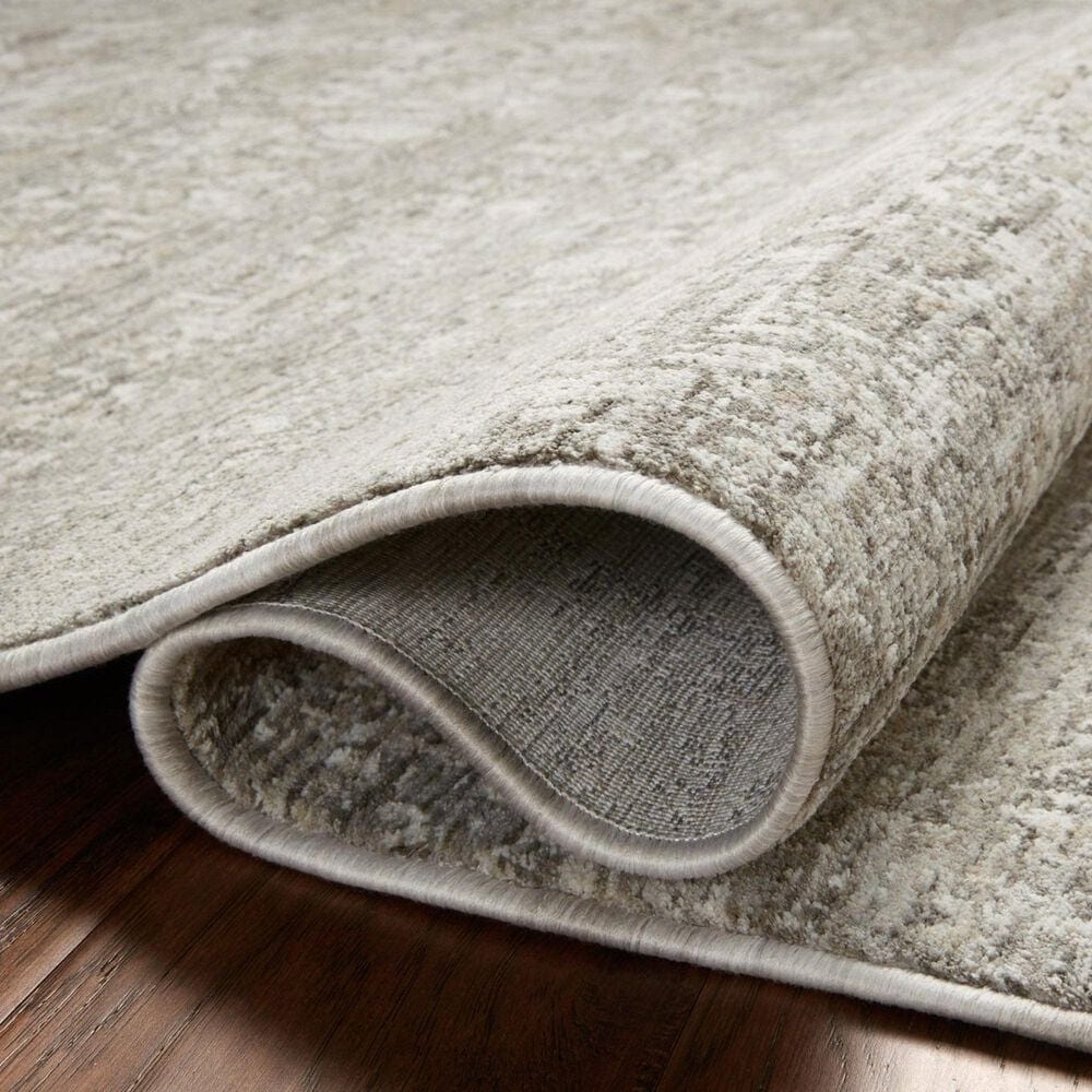 Amber Lewis x Loloi Honora Grey and Beige 3&#39;9&quot; x 5&#39;9&quot; Area Rug, , large
