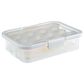 Progressive SnapLock Collapsible Deviled Egg Carrier for 24 Eggs in Clear, , large