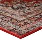 Dalyn Rug Company Jericho 10" x 14" Garnet Indoor/Outdoor Area Rug, , large